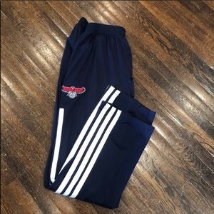 Navy blue with white stripes adidas Joggers 3X